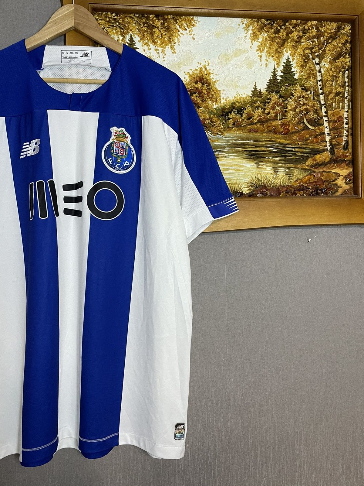 New Balance Rare New Balance Porto Super Bock Jersey Size US XL / EU 56 / 4 - 5 Thumbnail