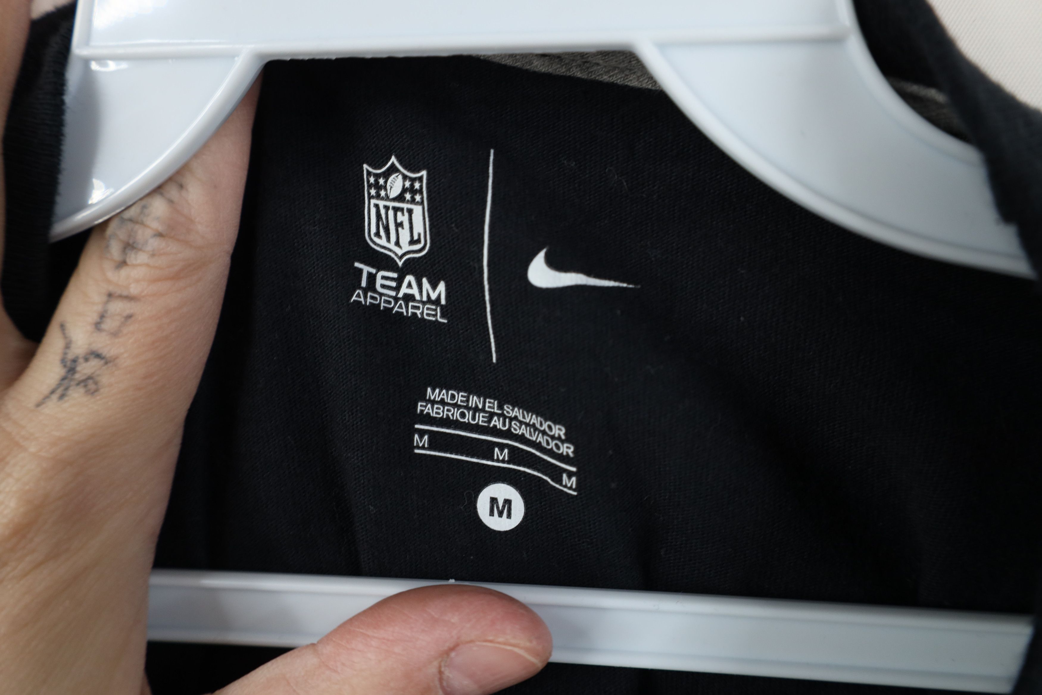 Nike Nike Gloves Cincinnati Bengals Football T-Shirt Black Size US M / EU 48-50 / 2 - 9 Thumbnail