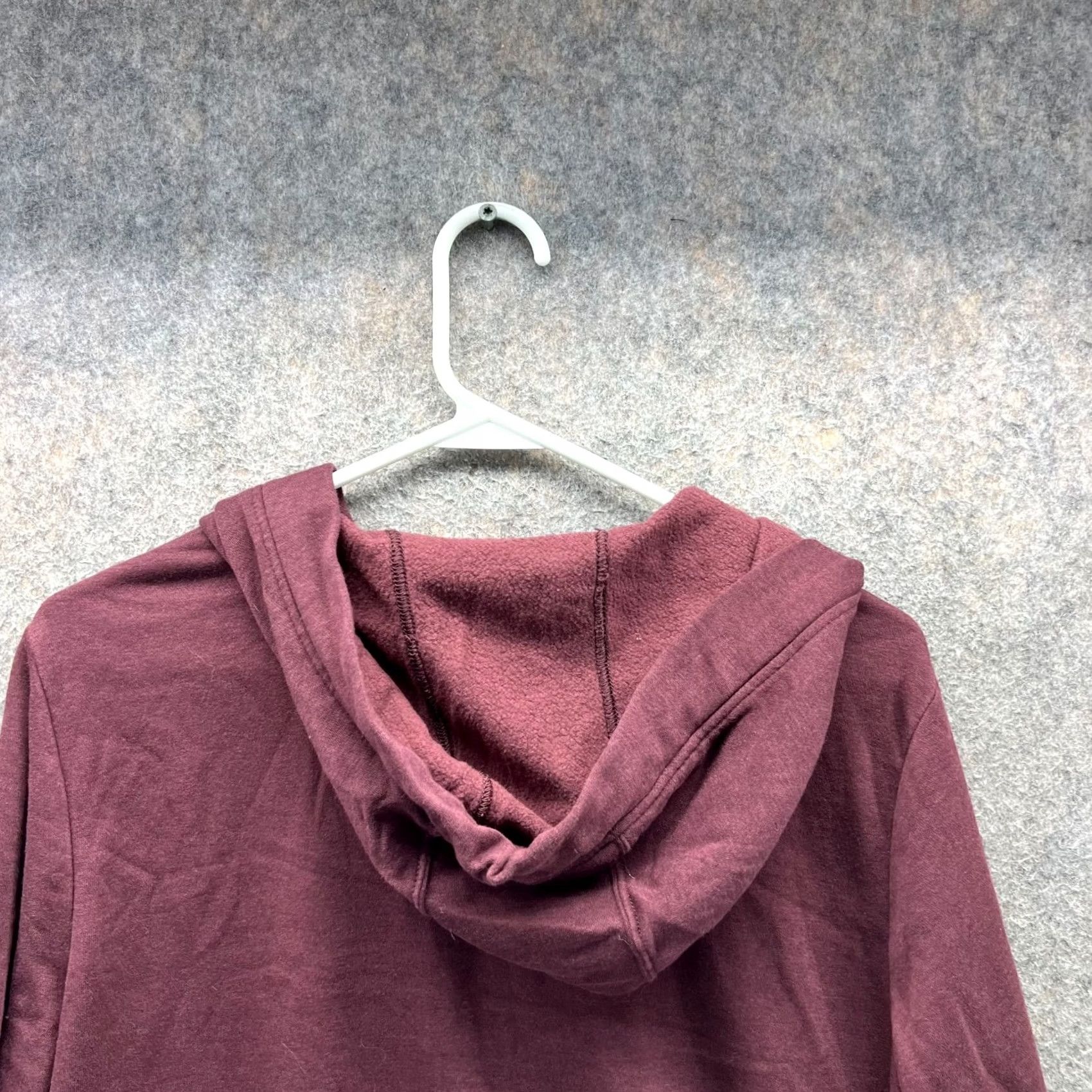 Nike Nike Hoodie Women M Burgundy Rally Full Zip Fleece Swoosh Jacket Size M / US 6-8 / IT 42-44 - 3 Thumbnail