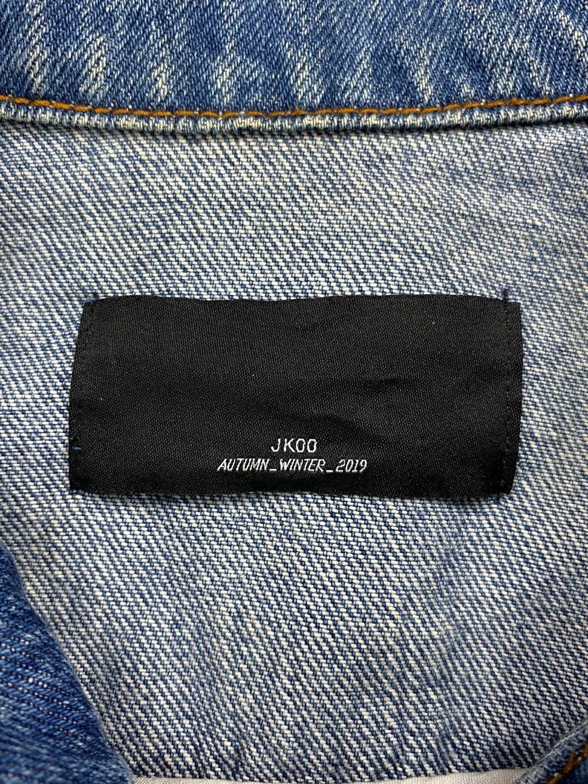 Other Jkoo AW19 Distorted Denim Jacket Size US XS / EU 42 / 0 - 5 Thumbnail