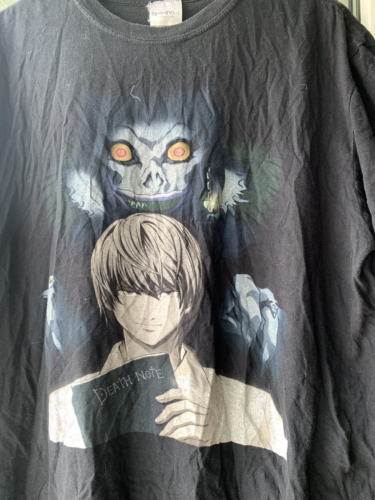 Anime × Vintage 🔥VINTAGE DEATH NOTE T-shirt tee Size US XL / EU 56 / 4 - 5 Thumbnail