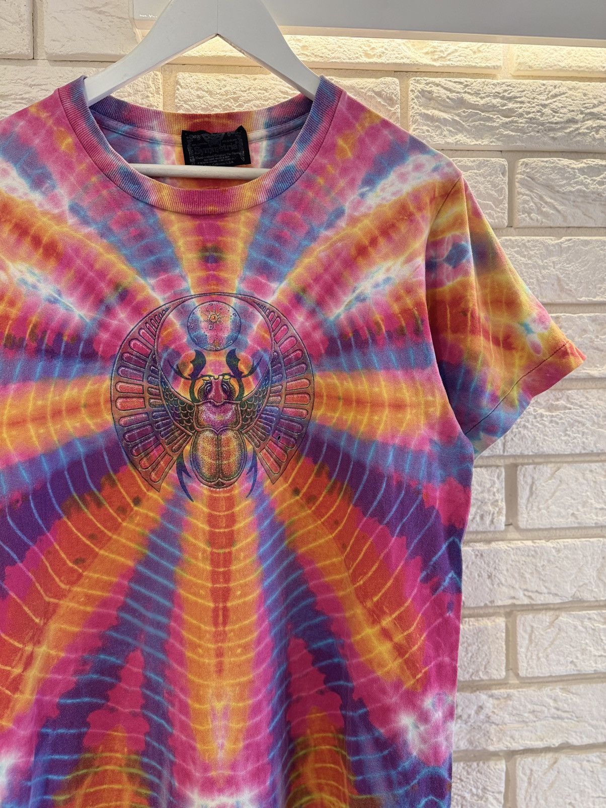 Grateful Dead 1984 Vintage Single Stich AOP Grateful Dead Symmetria Shirt Size US L / EU 52-54 / 3 - 3 Thumbnail