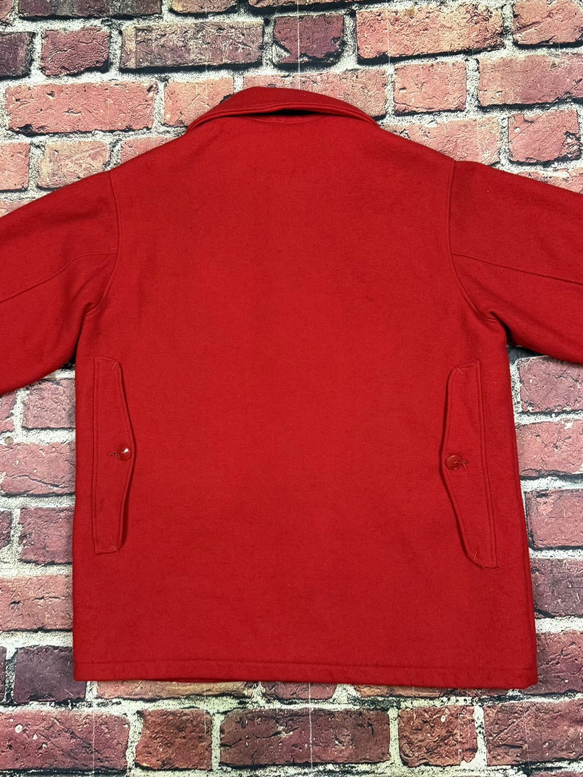 Woolrich Woolen Mills Vintage 70s Woolrich Mackinaw Cruiser Wool Jacket Field Coat Size US L / EU 52-54 / 3 - 4 Thumbnail