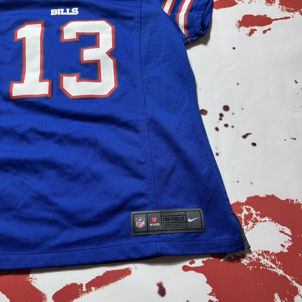 NFL × Nike × Vintage vintage 90s nike x nfl johnson 13 bills jersey Size US M / EU 48-50 / 2 - 5 Thumbnail