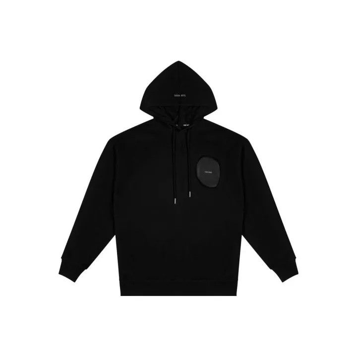 Alexander Wang TEAM WANG Black Hooded Sweatshirt 0079 Size XL / US 12-14 / IT 48-50 - 1 Thumbnail