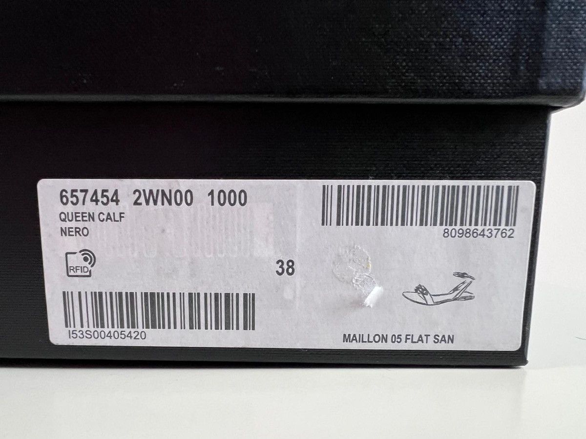 Saint Laurent Paris New Saint Laurent Maillon women flat sandals IT 38/US 8/UK 5 Size US 8 / IT 38 - 12 Thumbnail