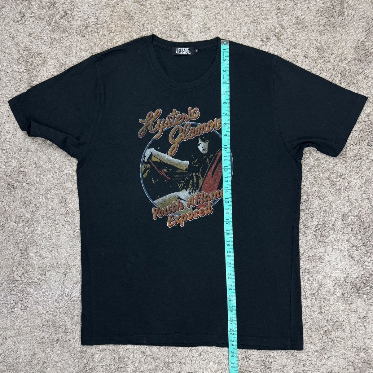 Hysteric Glamour Hysteric Glamour Youth Flame Exposed T-shirt Size US L / EU 52-54 / 3 - 14 Thumbnail