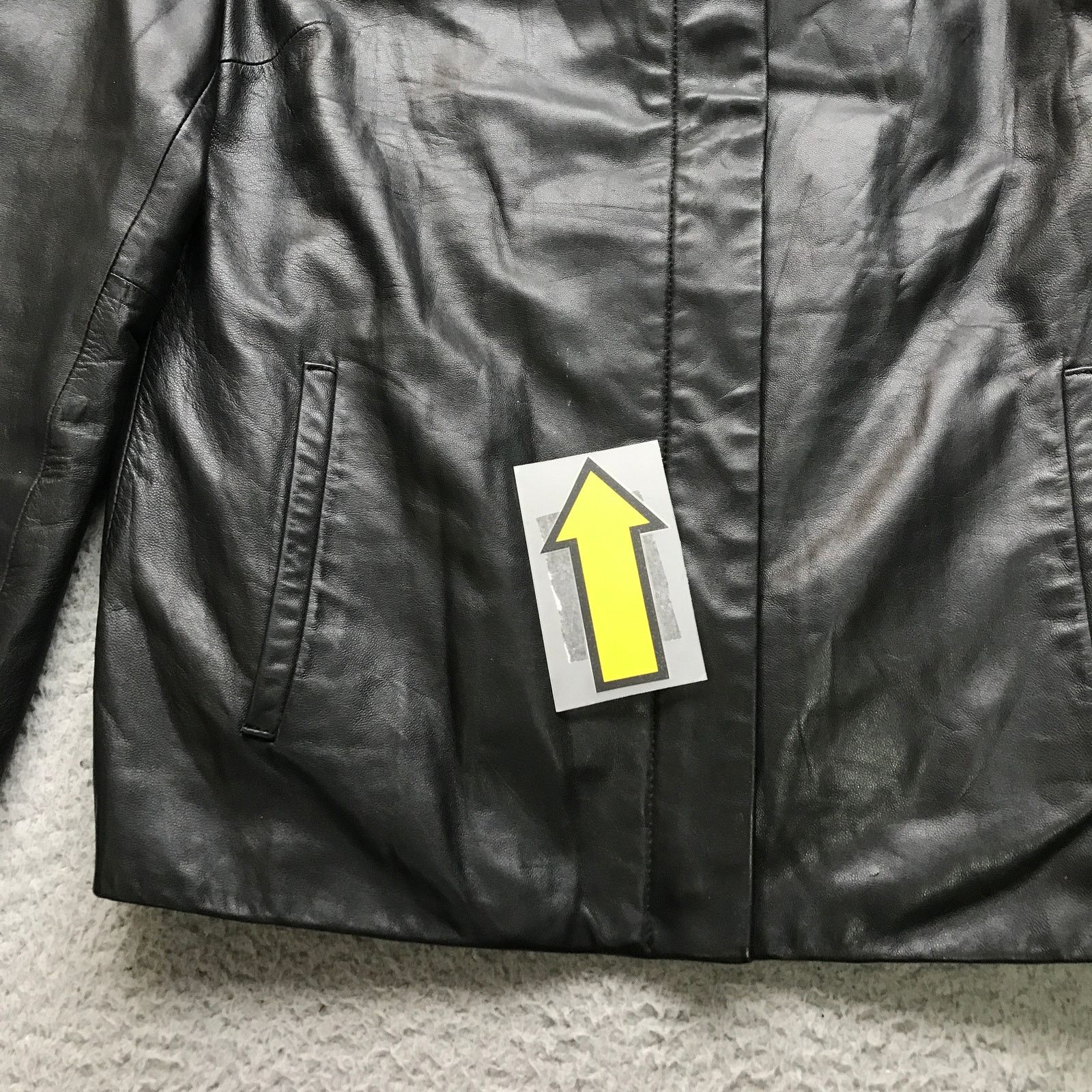 Other Valerie Stevens Genuine Lamb Leather Jacket Women M Black Size M / US 6-8 / IT 42-44 - 7 Thumbnail