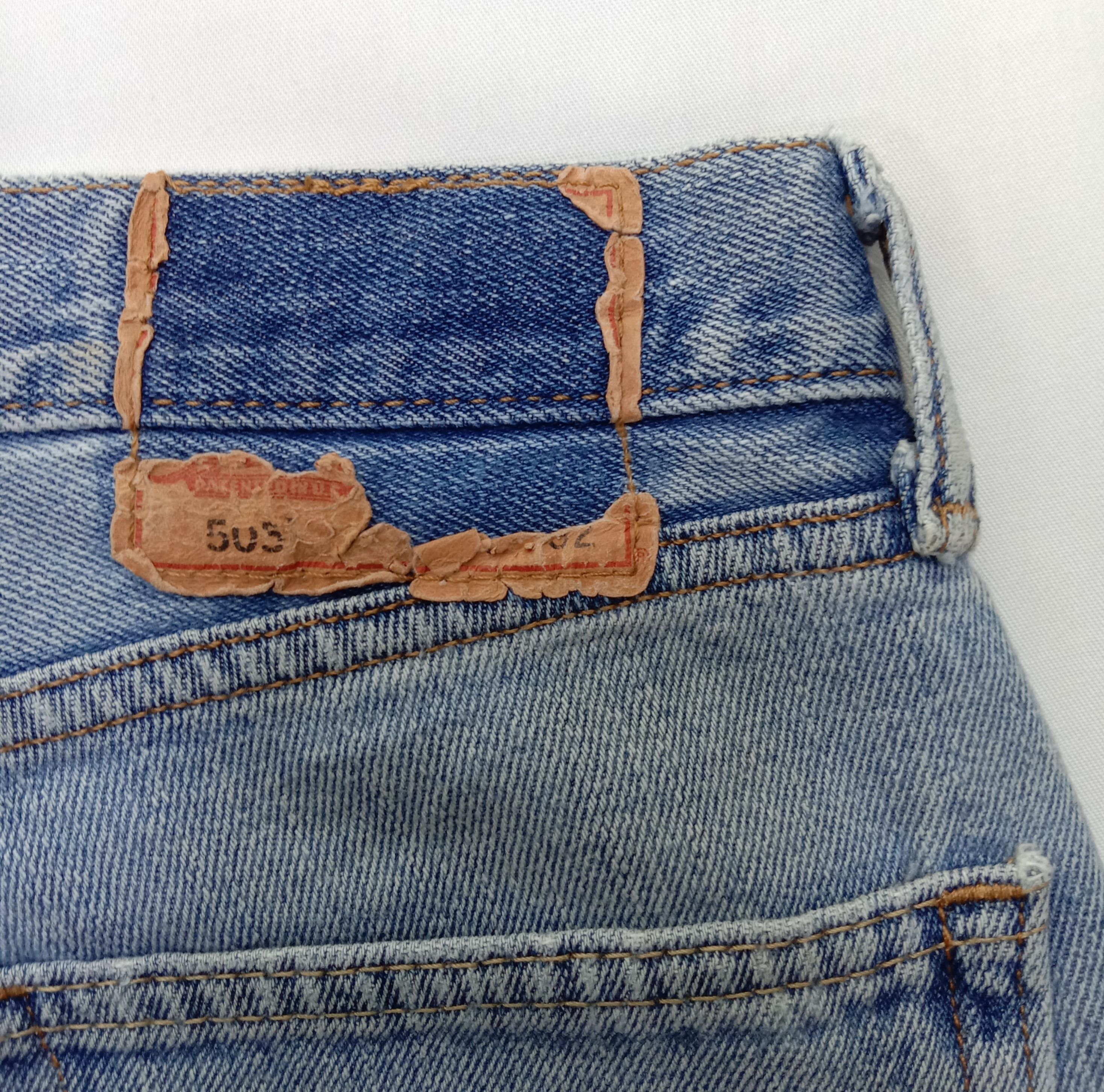 Levi's Vintage Levi's 505 Jeans Blue Wash Regular Fit Denim Size US 31 - 15 Thumbnail