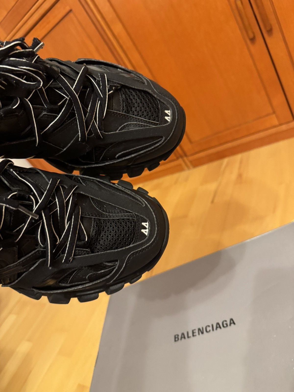 Balenciaga Balenciaga Track Triple Black Size US 11 / EU 44 - 11 Thumbnail