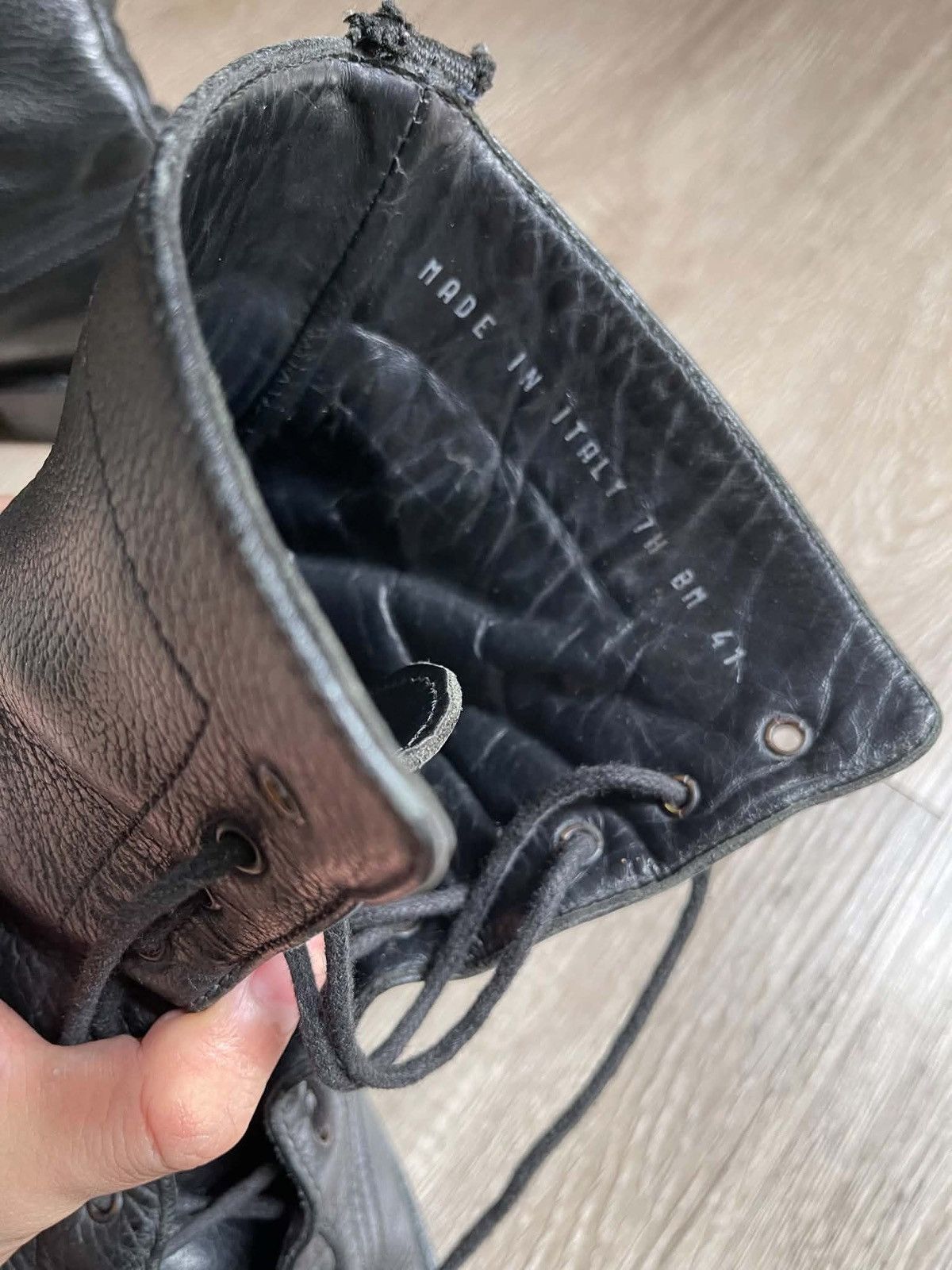 Dior DIOR HOMME AW07 "Navigate" COMBAT BOOTS BY HEDI SLIMANE Size US 8.5 / EU 41-42 - 7 Thumbnail