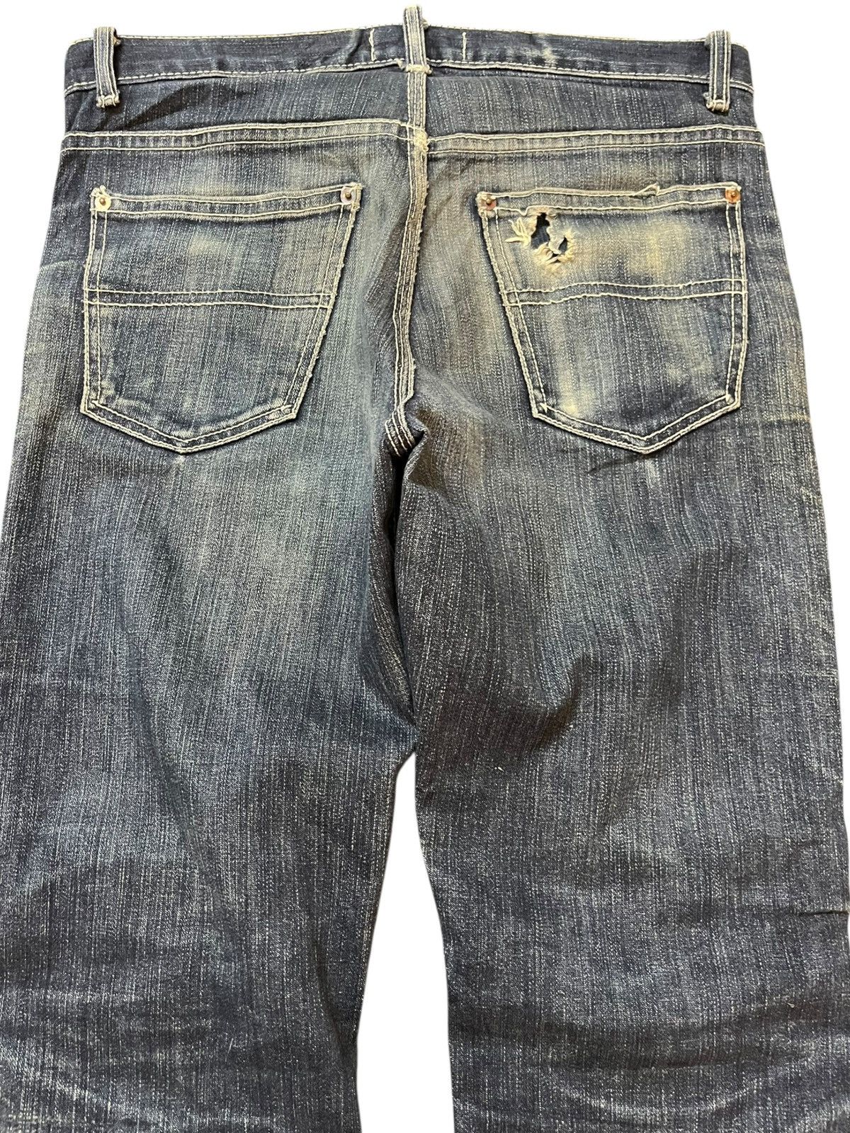 American Apparel Vintage PineCone Mudwash Shallow Pocket Denim Size US 32 / EU 48 - 7 Thumbnail
