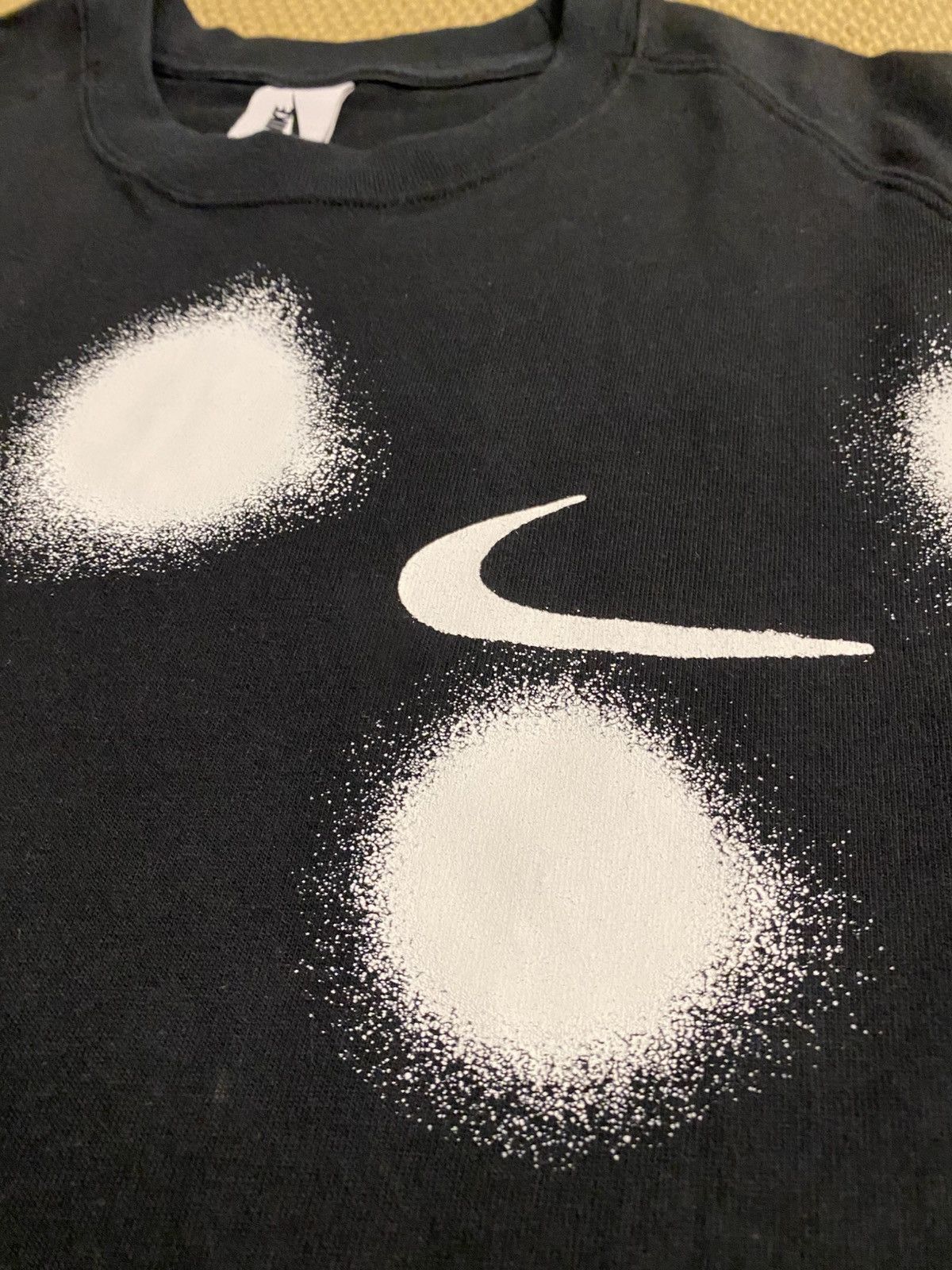 Nike × Off-White Nike x Off-White Spray Dot Short Sleeve T-Shirt CU2477 010 Size US XS / EU 42 / 0 - 3 Thumbnail
