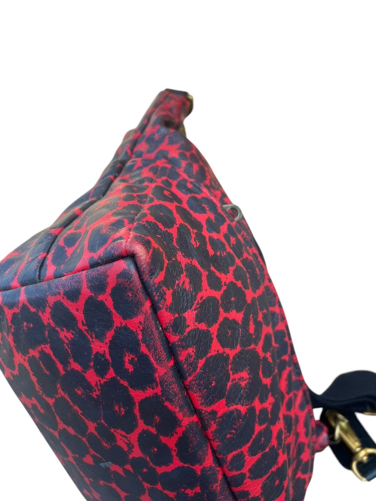 Jas MB Jas - M.B. London Patina Leather Camouflage 2 Way Bag Size ONE SIZE - 12 Thumbnail
