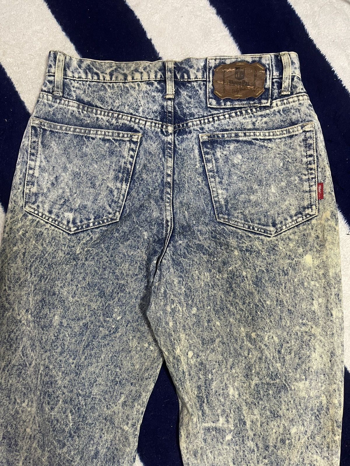 Japanese Brand × Jean Three Pal Acid Wash Jeans (14) Size US 32 / EU 48 - 7 Thumbnail