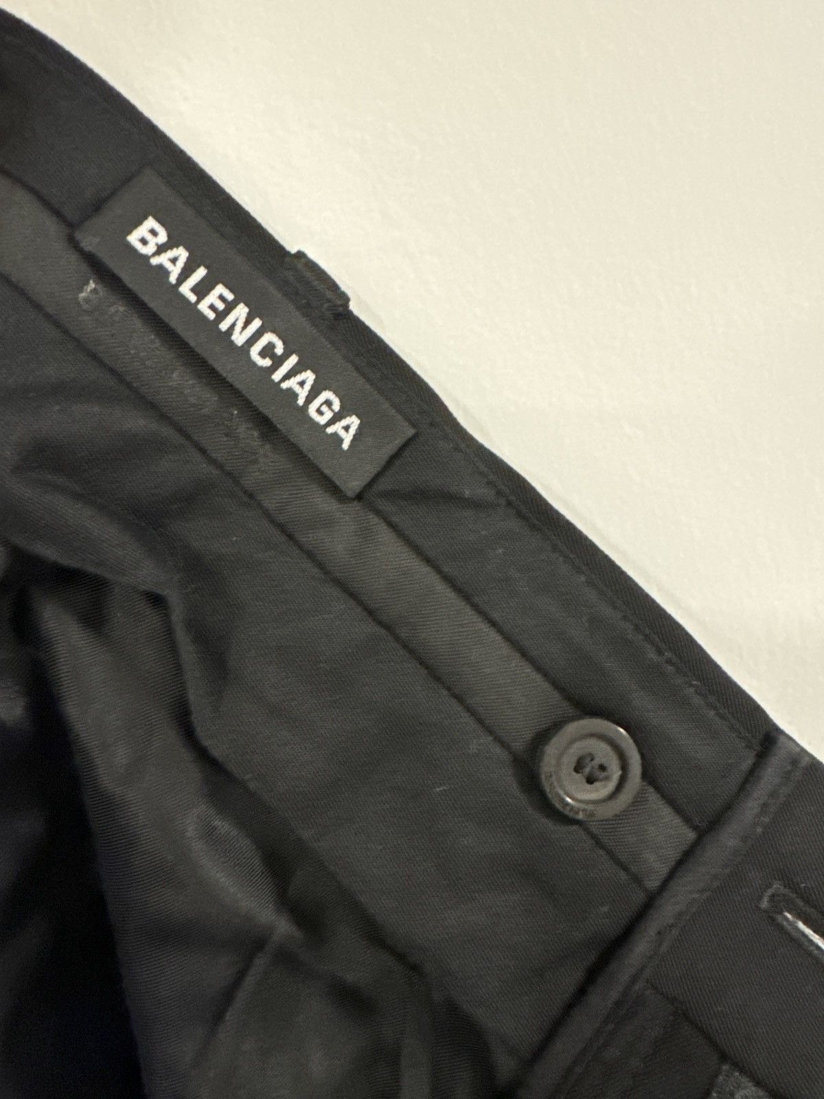Balenciaga Balenciaga black dress pant Size 50R - 3 Thumbnail
