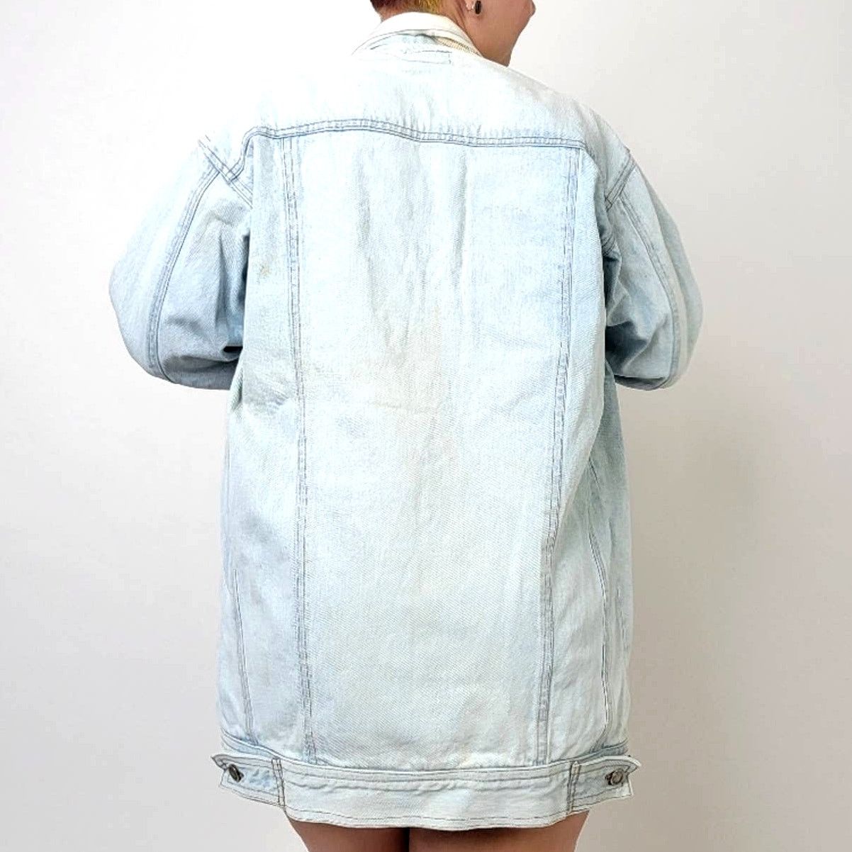 Vintage Vintage 90s IZZY Corduroy Denim Jean Jacket - S Size S / US 4 / IT 40 - 4 Thumbnail
