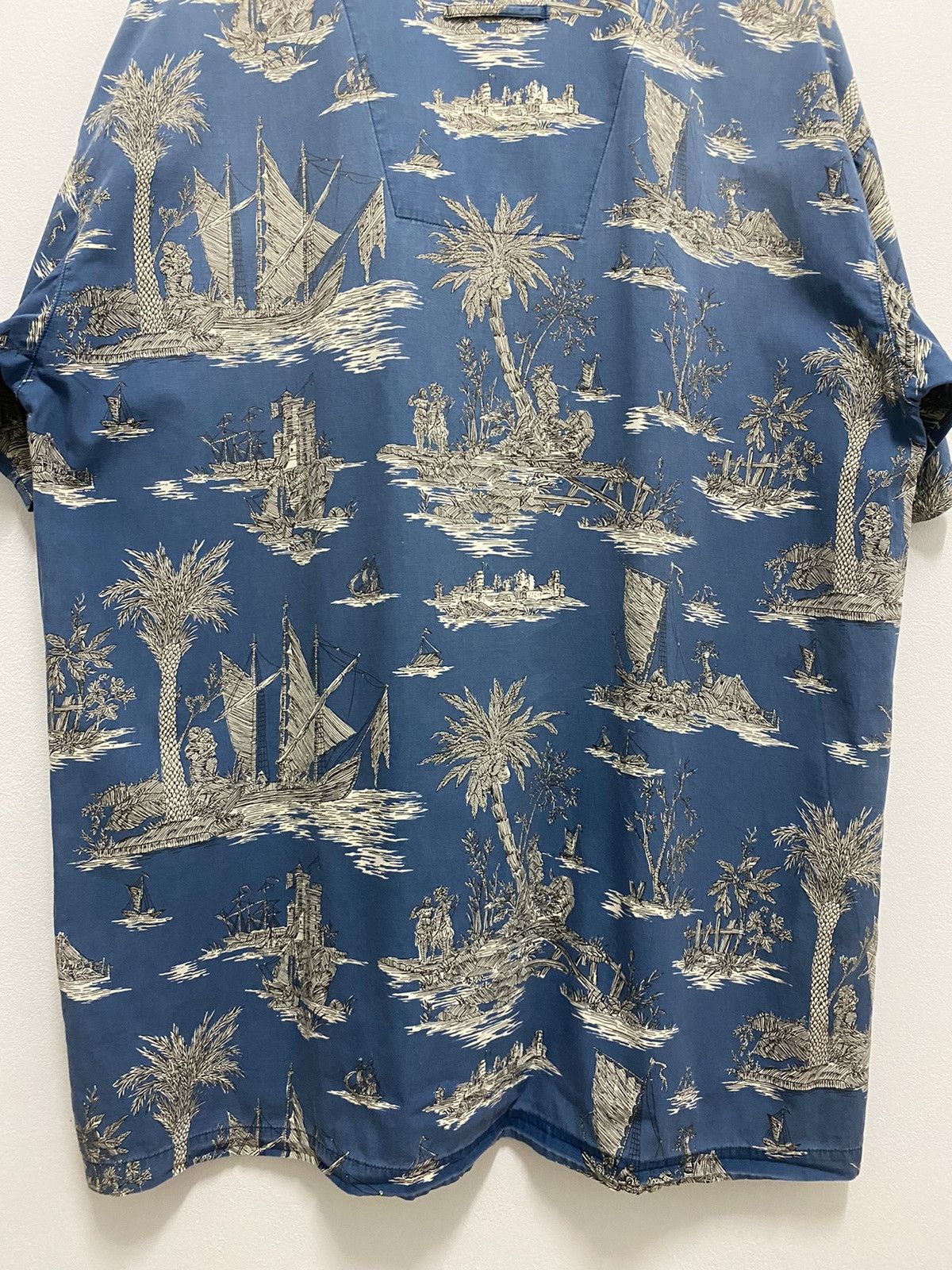 Jean Paul Gaultier Jean Paul Gaultier Homme Hawaii Style Open Collar Shirts Size US M / EU 48-50 / 2 - 12 Thumbnail