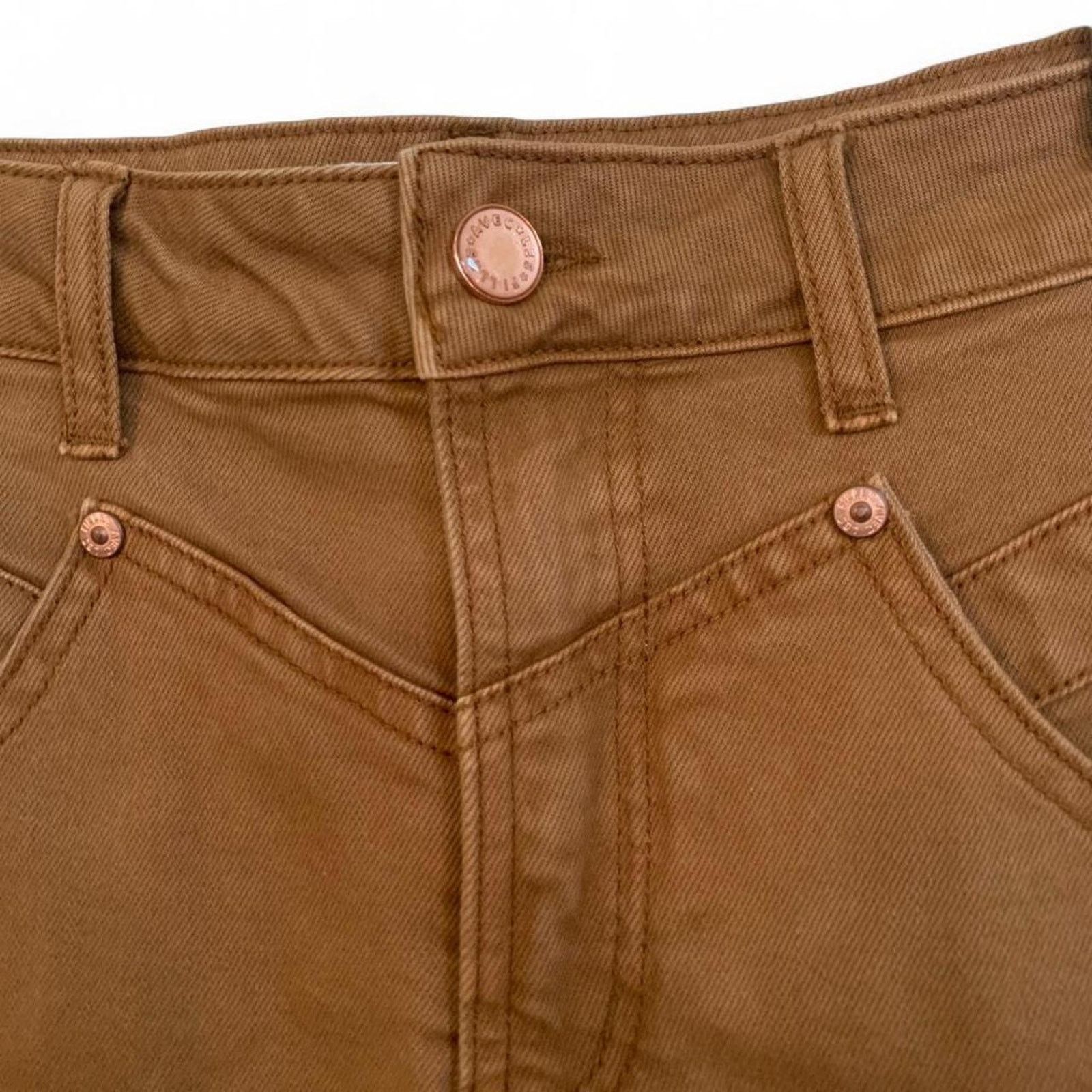 Anthropologie NWT Anthropologie Avec Les Filles Denim Rancher Shorts Size 28" / US 6 / IT 42 - 3 Thumbnail