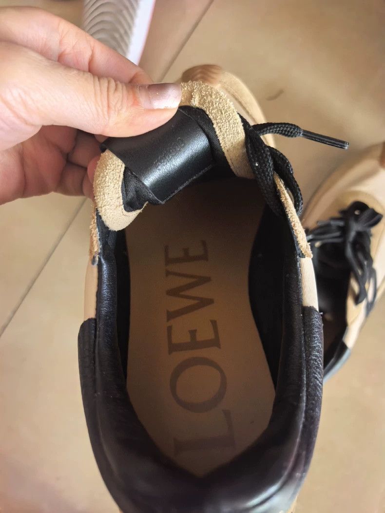 LOEWE Women's casual shoes with black and white color matc