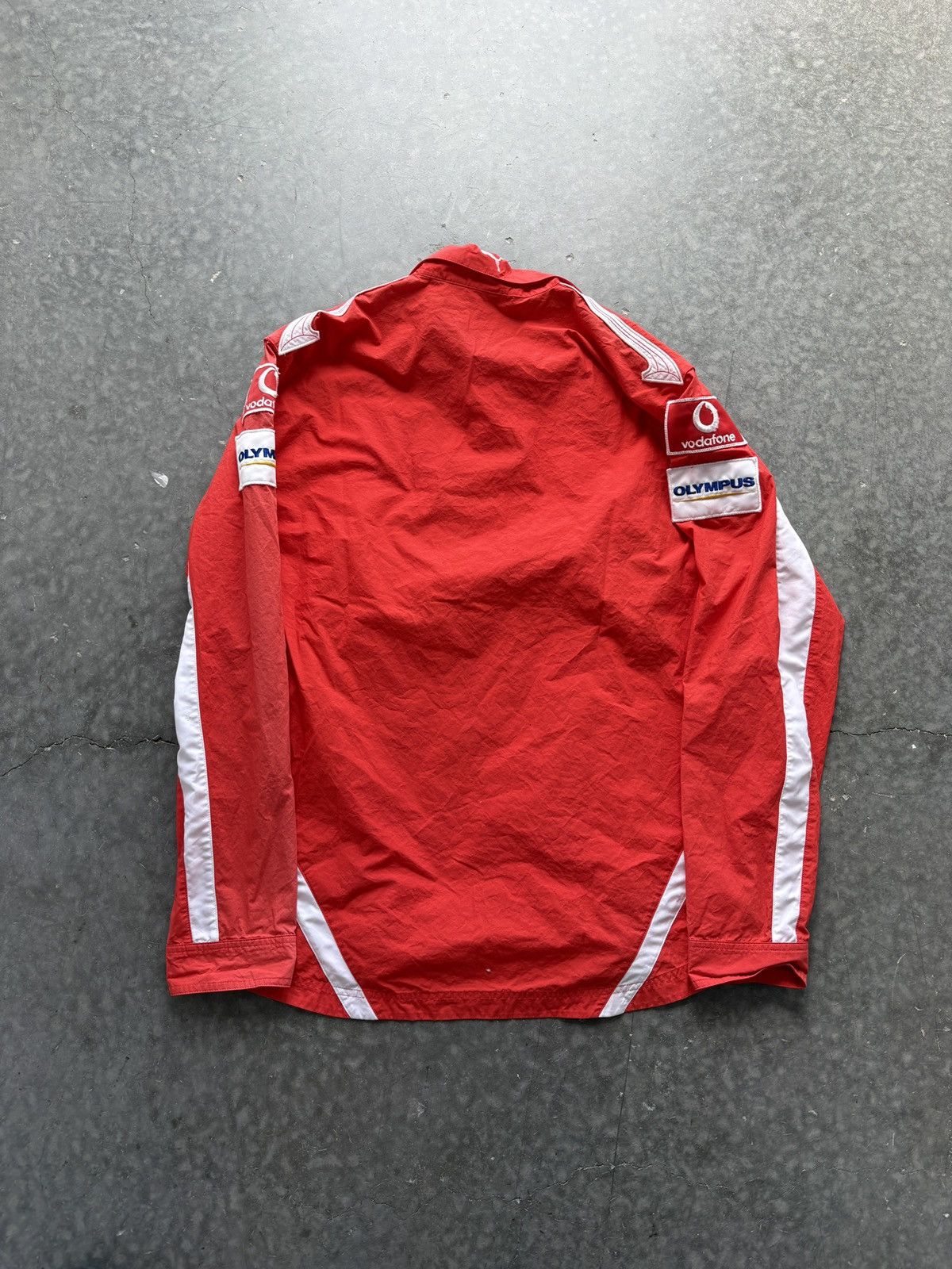 Puma Puma Ferrari F1 Button Up Shirt Size US XL / EU 56 / 4 - 10 Thumbnail