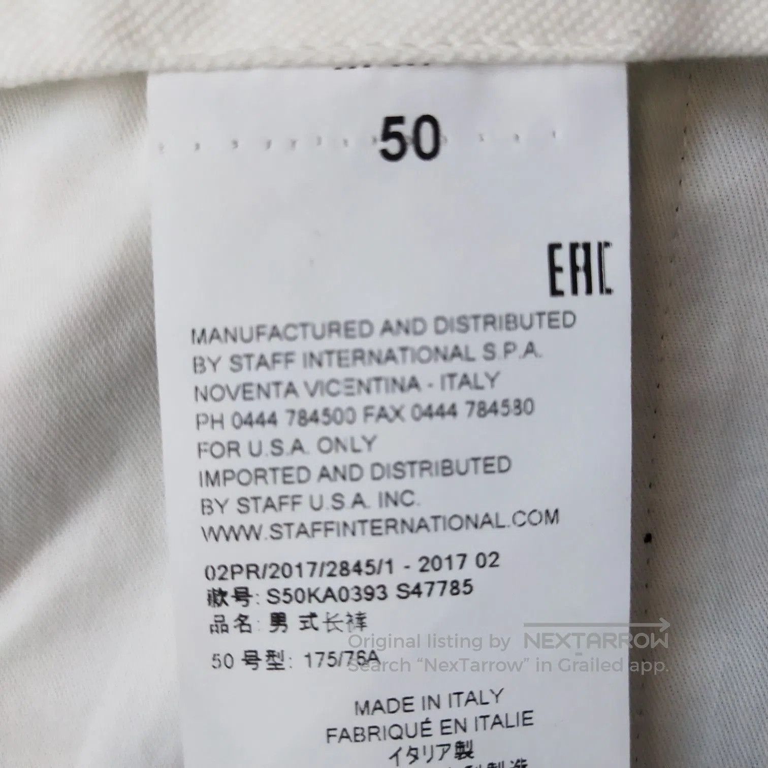 Maison Margiela Maison Margiela Men's Cotton. Size US 34 / EU 50 - 6 Thumbnail