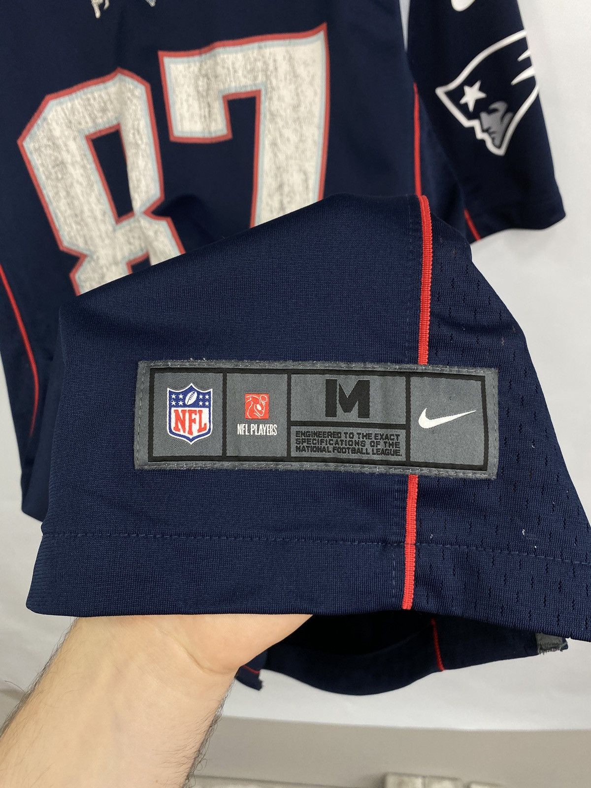 Nike Vintage Y2K Nike Patriots Gronkowski 87 Football Jersey Size US M / EU 48-50 / 2 - 7 Thumbnail