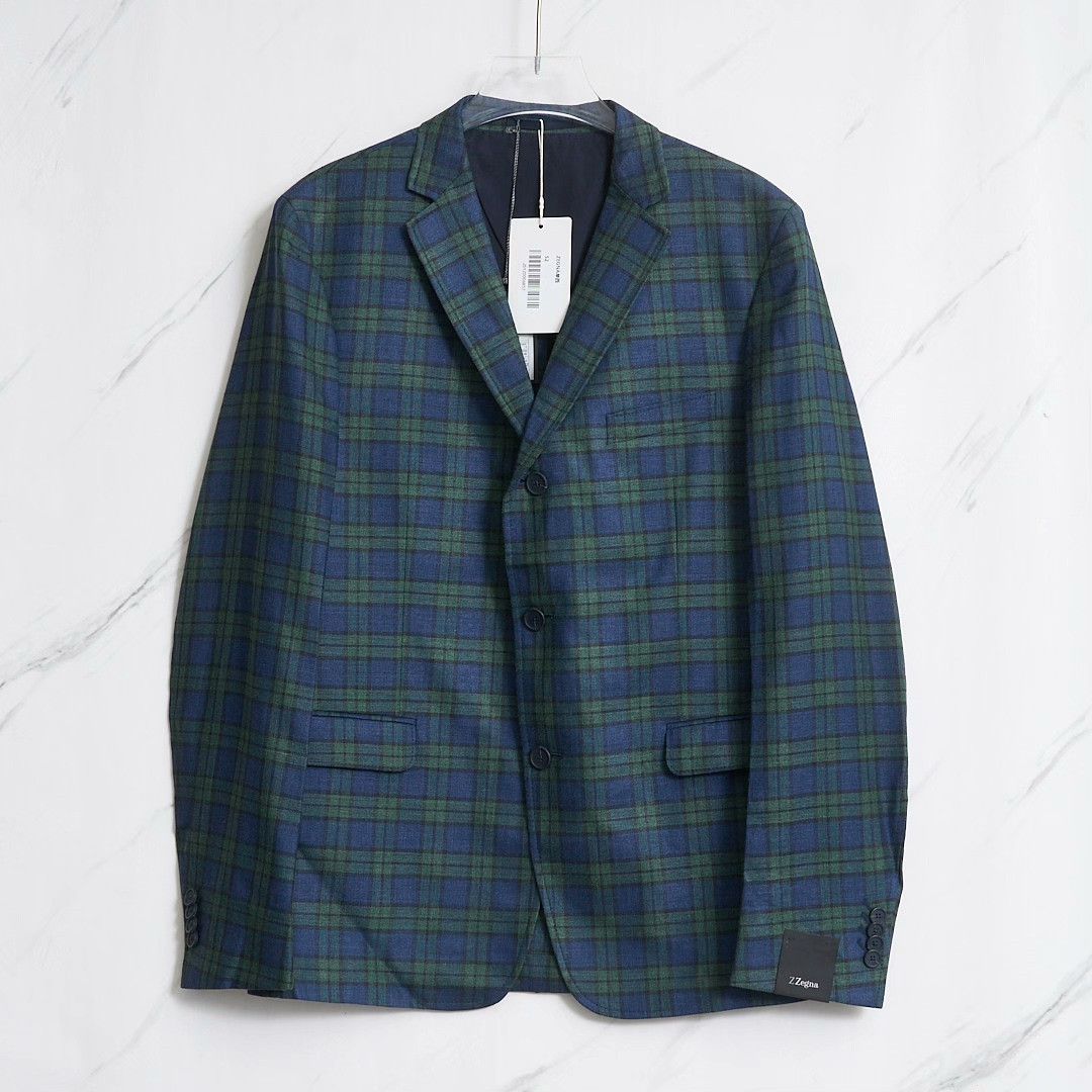 Ermenegildo Zegna ZEGNA Men's British Style Patterned Suit Size US L / EU 52-54 / 3 - 1 Thumbnail