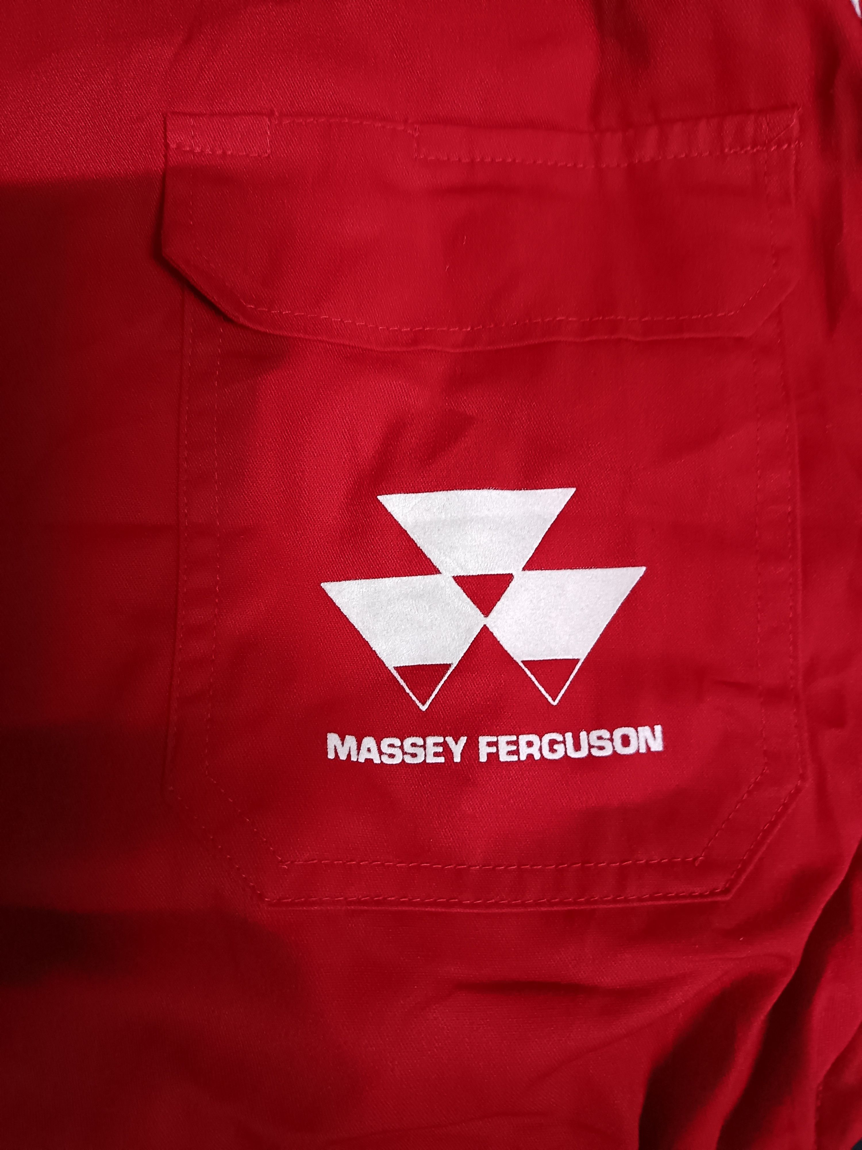 Vintage Massey Ferguson Vintage Mechanic Coveralls Jumpsuit Size US 40 / EU 56 - 2 Thumbnail