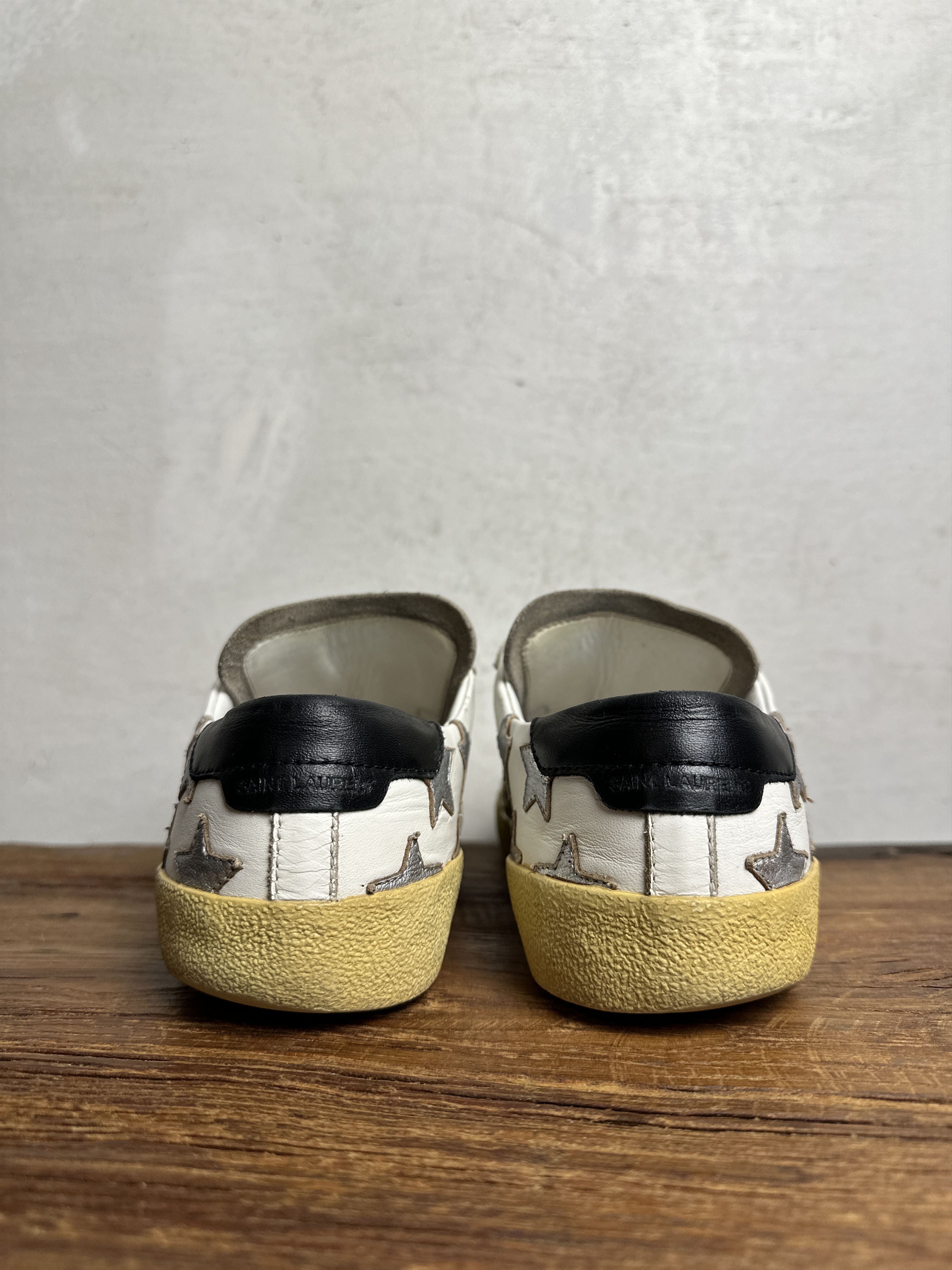 Saint Laurent Paris Saint Laurent Paris Star Court Classic California Sneakers Size US 8 / IT 38 - 13 Thumbnail