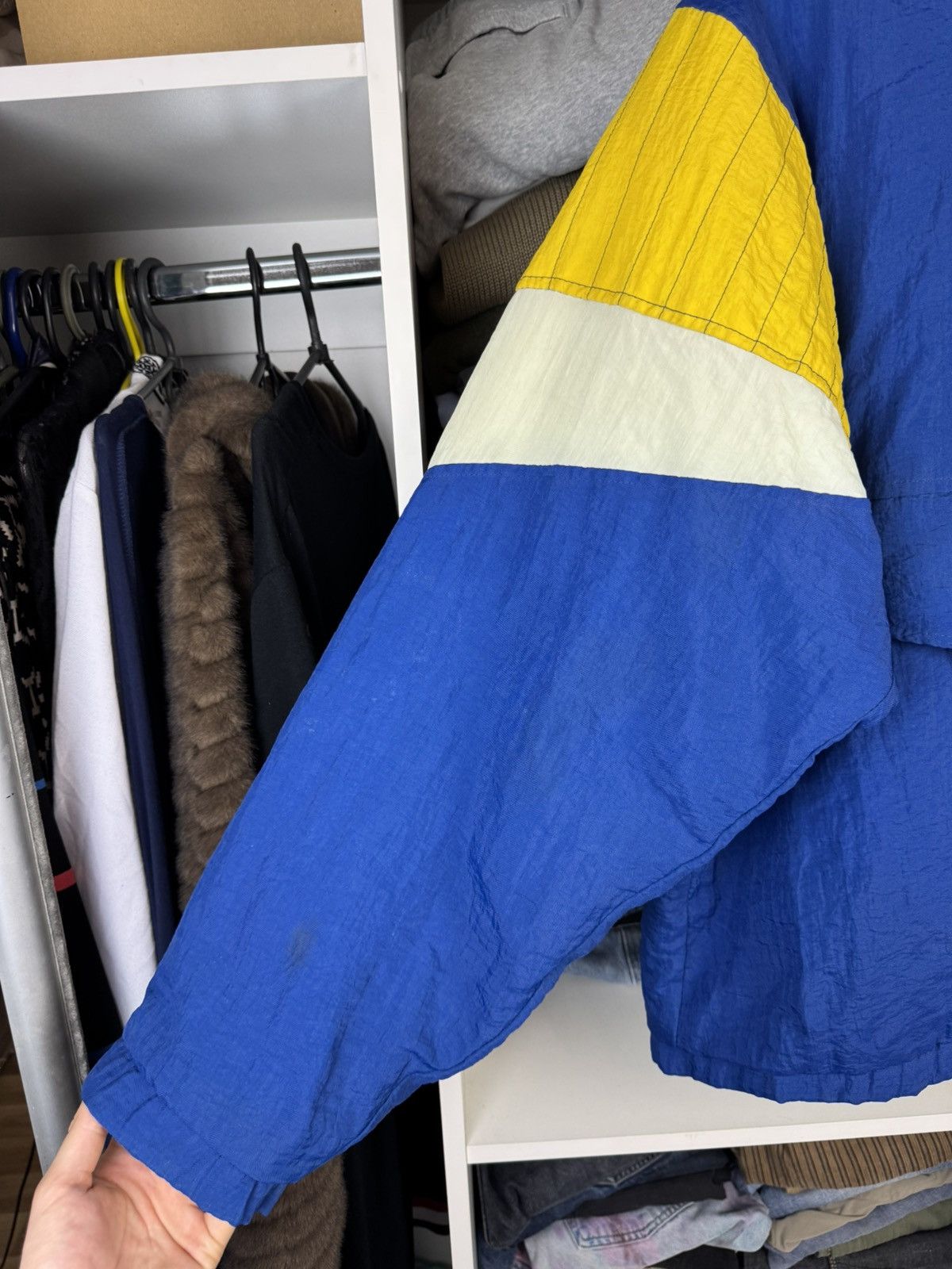 Starter Vintage Golden State Warriors Starter Pullover Anorak Jacket Size US L / EU 52-54 / 3 - 4 Thumbnail