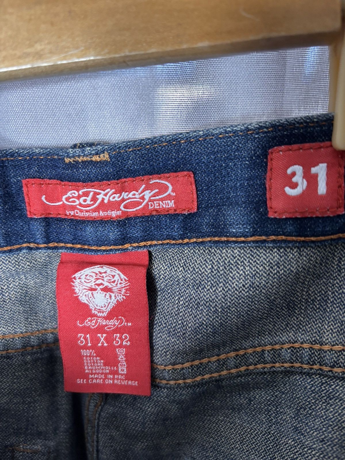 Ed Hardy Ed Hardy Denim Jeans Size US 31 - 2 Thumbnail