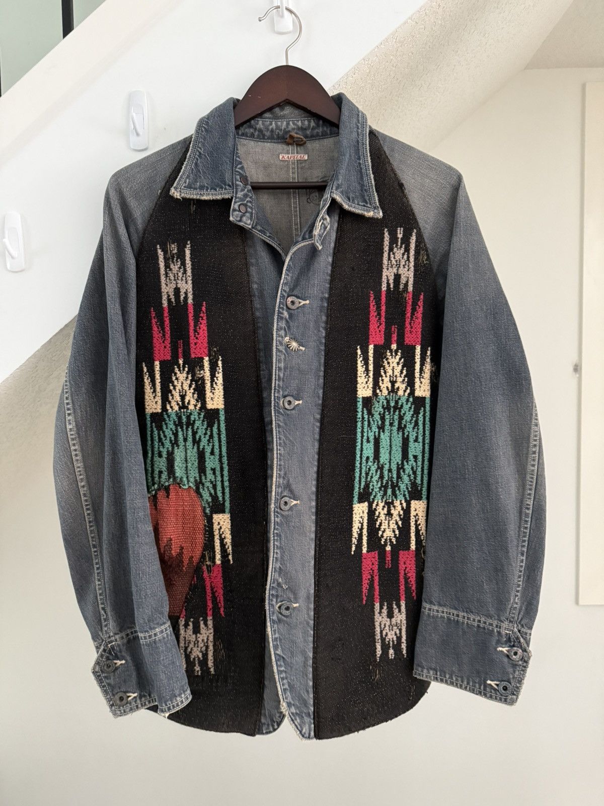 Kapital Chamayo Denim Chore Coat Size US M / EU 48-50 / 2 - 1 Thumbnail