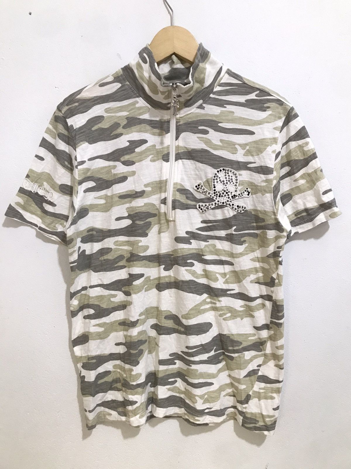 If Six Was Nine Japanese camo tshirt zipp Gothic Skull punk Size US M / EU 48-50 / 2 - 1 Thumbnail