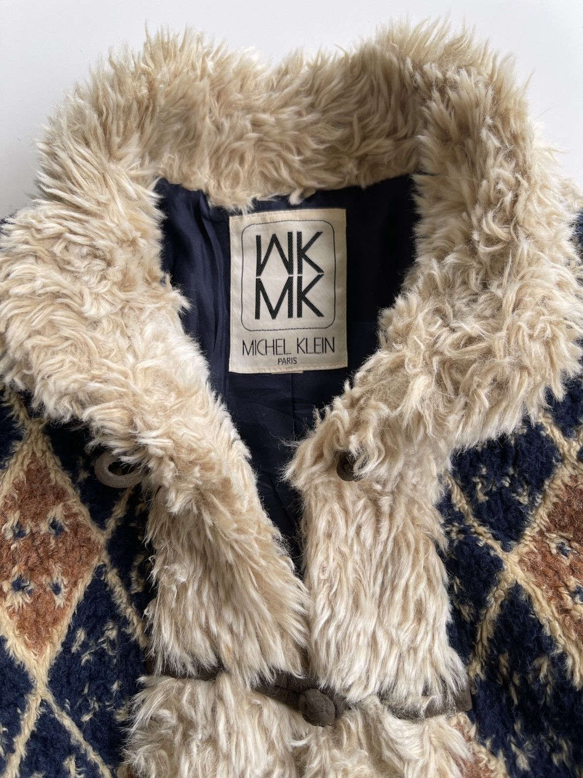 Michel Klein Michel Klein Faux Fur Mandarin Jacket Size S / US 4 / IT 40 - 6 Thumbnail