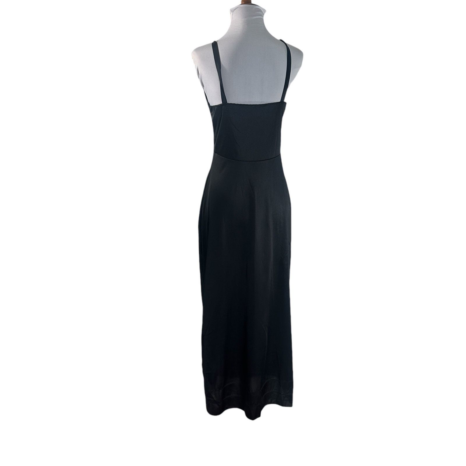 Vintage Vintage 1960s Black Wondermaid Full Maxi Slip Chemise 32 XS Size XS / US 0-2 / IT 36-38 - 4 Thumbnail