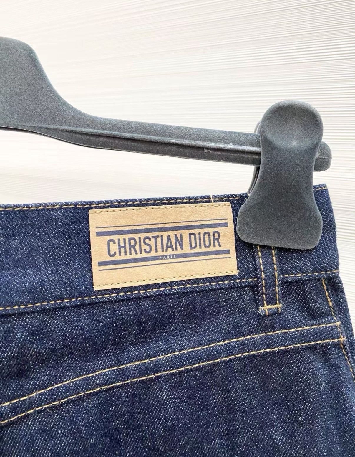 Dior Dior Denim Shorts with Monogram Lining J33 Size 26" / US 2 / IT 38 - 3 Thumbnail
