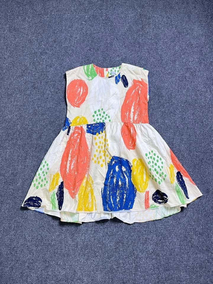 Cos COS toddler sleeveless dress with a colorful abstract print Size S / US 4 / IT 40 - 1 Thumbnail