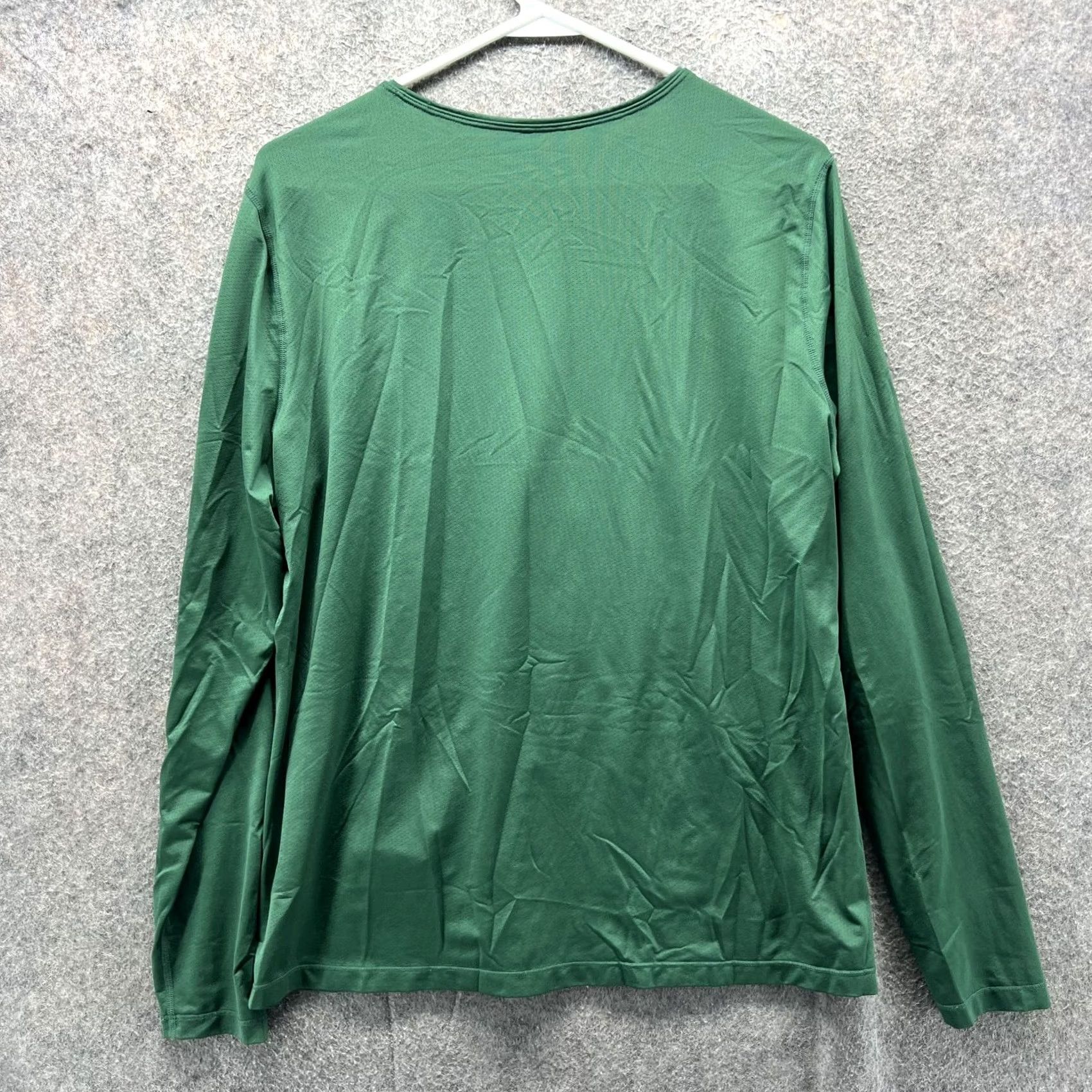 Nike Nike Dri-FIT Shirt Mens XL Green Long Sleeve Athletic Running Workout Top Size US XL / EU 56 / 4 - 2 Thumbnail