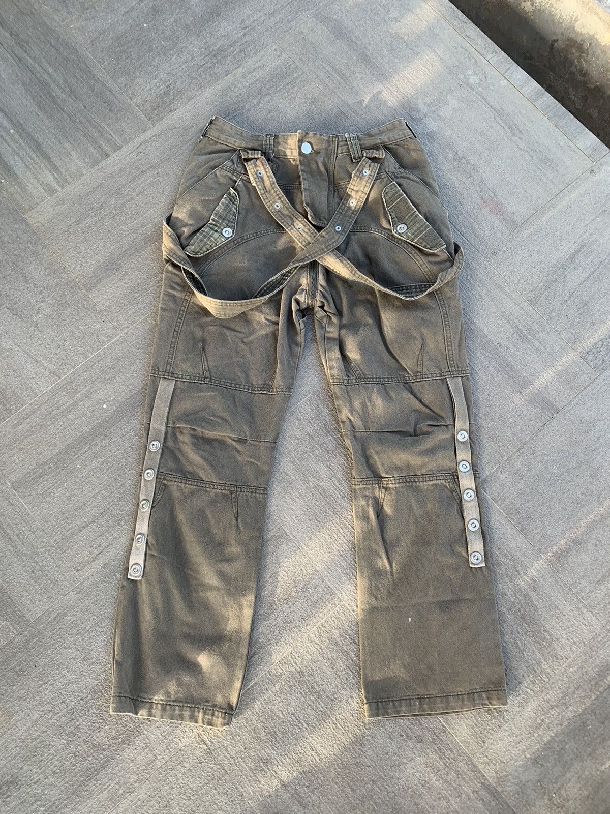 Rare Suspender Pants (Flexible Front and Back )
