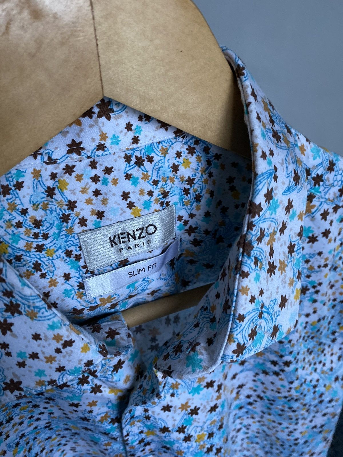 Kenzo × Vacation Kenzo floral shirt button up vacation design luxury Size US S / EU 44-46 / 1 - 5 Thumbnail