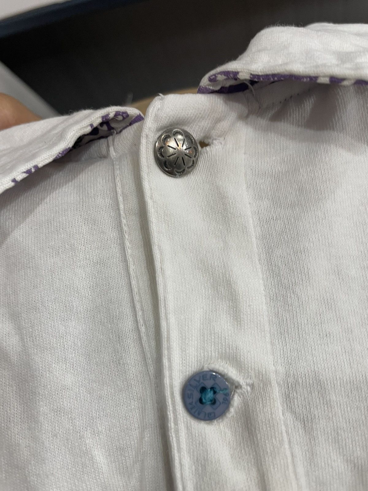 Quiksilver 🔥VINTAGE🔥QUIKSILVER Polo Button Size US L / EU 52-54 / 3 - 7 Thumbnail