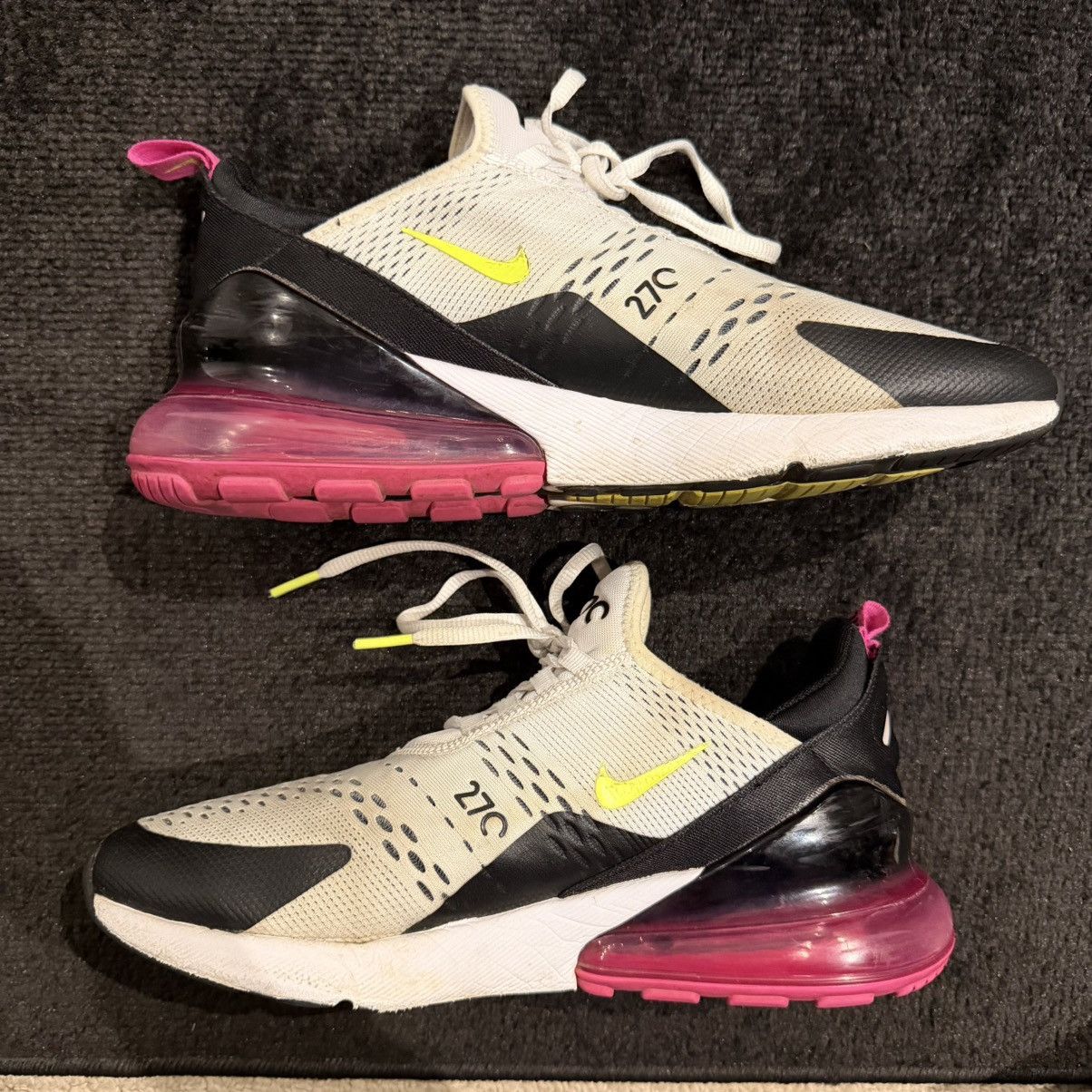 Nike Nike white and pink airmax 270 Size US 8.5 / EU 41-42 - 1 Thumbnail