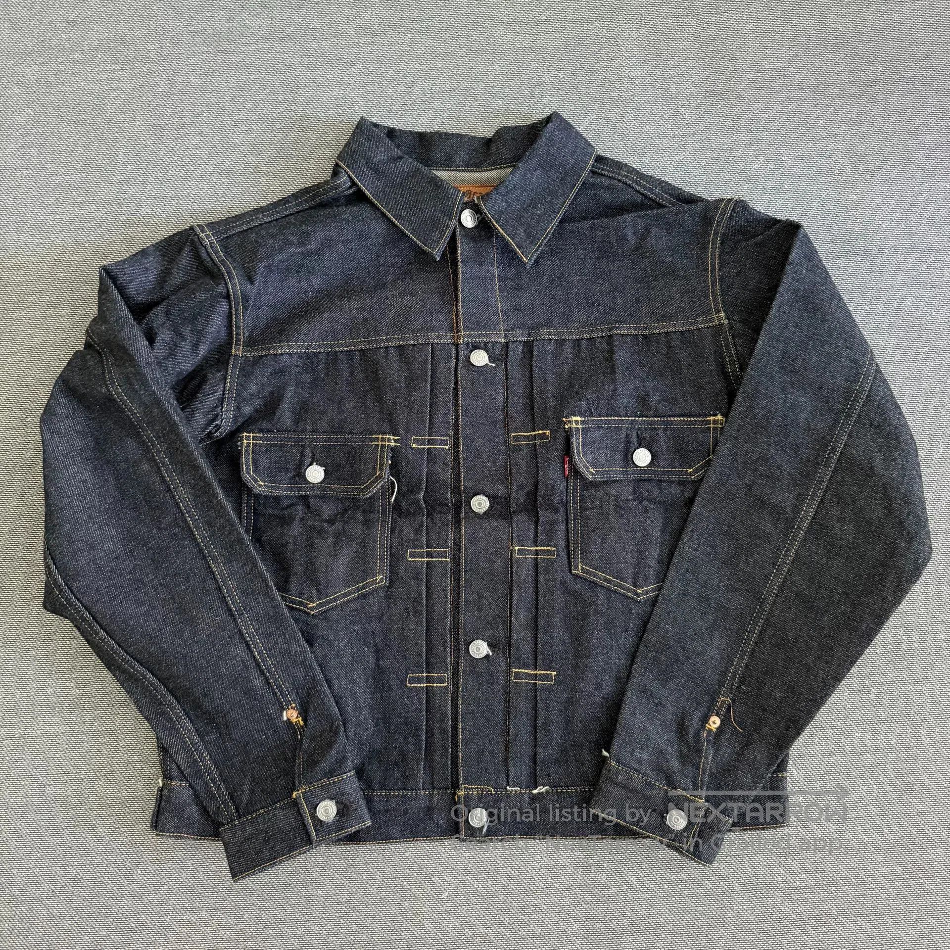 Japanese Brand One Piece Of Rock Denim Jacket. Size US L / EU 52-54 / 3 - 1 Thumbnail