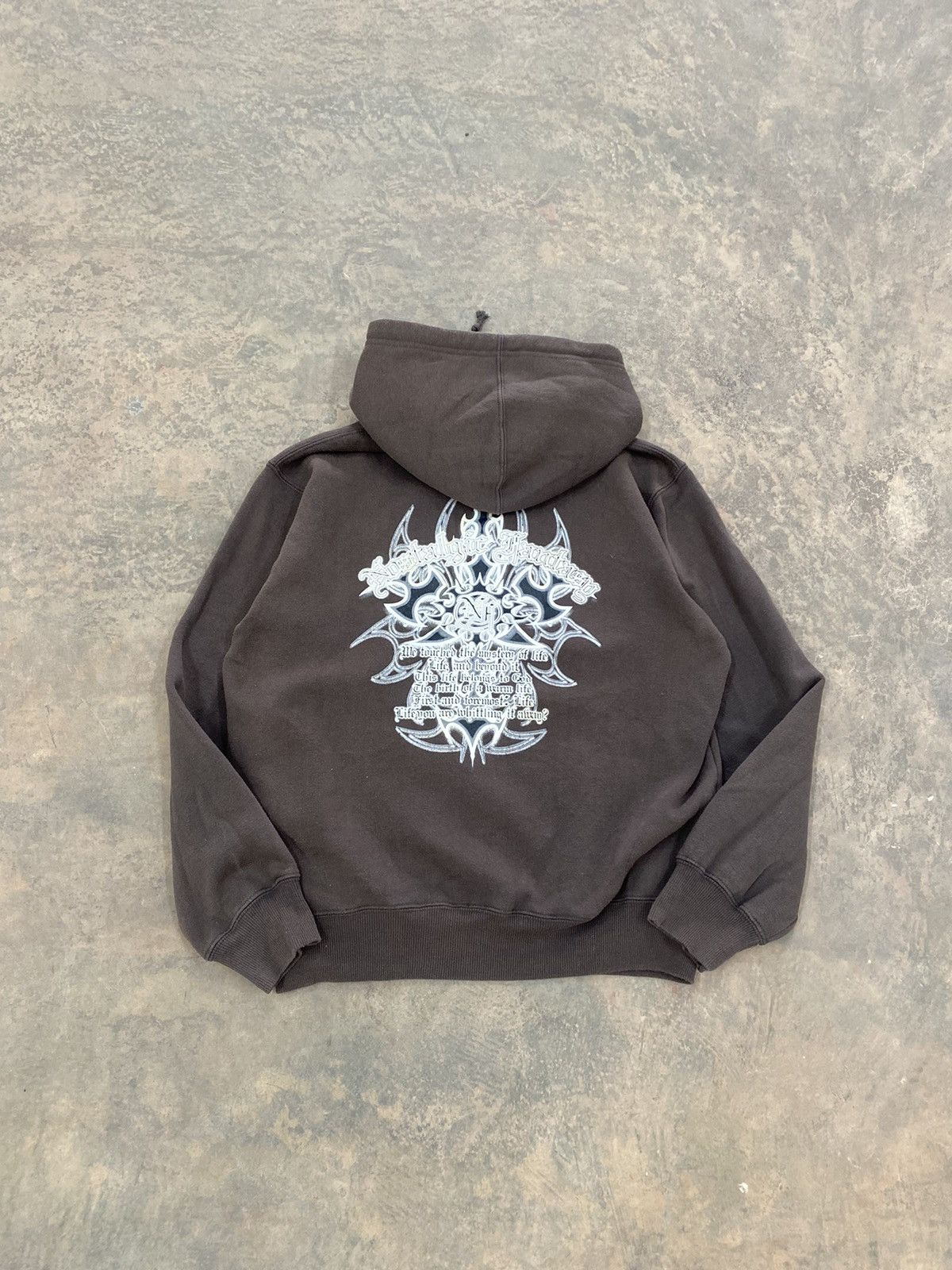 Japanese Brand × Le Grande Bleu (L.G.B.) × Vintage VINTAGE Y2K HOODIE PUNK GRUNGE LGB Size US S / EU 44-46 / 1 - 1 Thumbnail