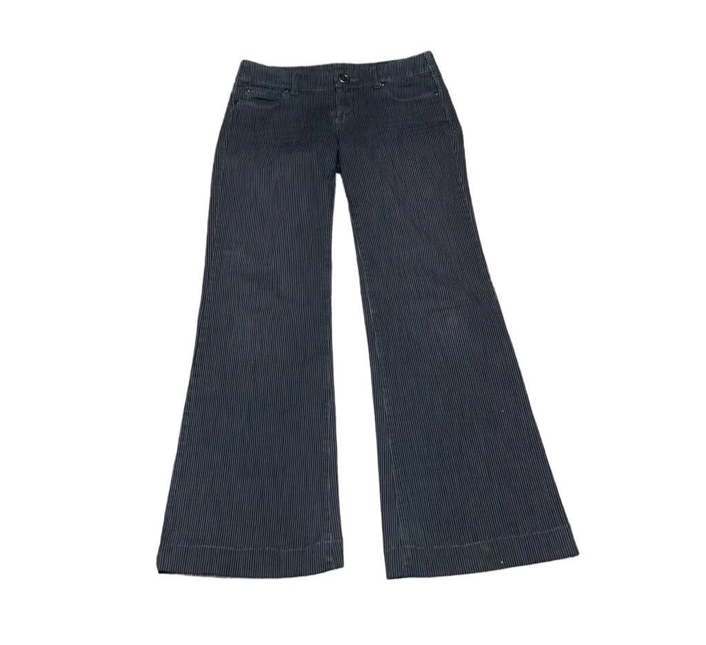 Other Level 99 Wide Leg Trouser Pinstripe Jean Size 29" - 9 Thumbnail