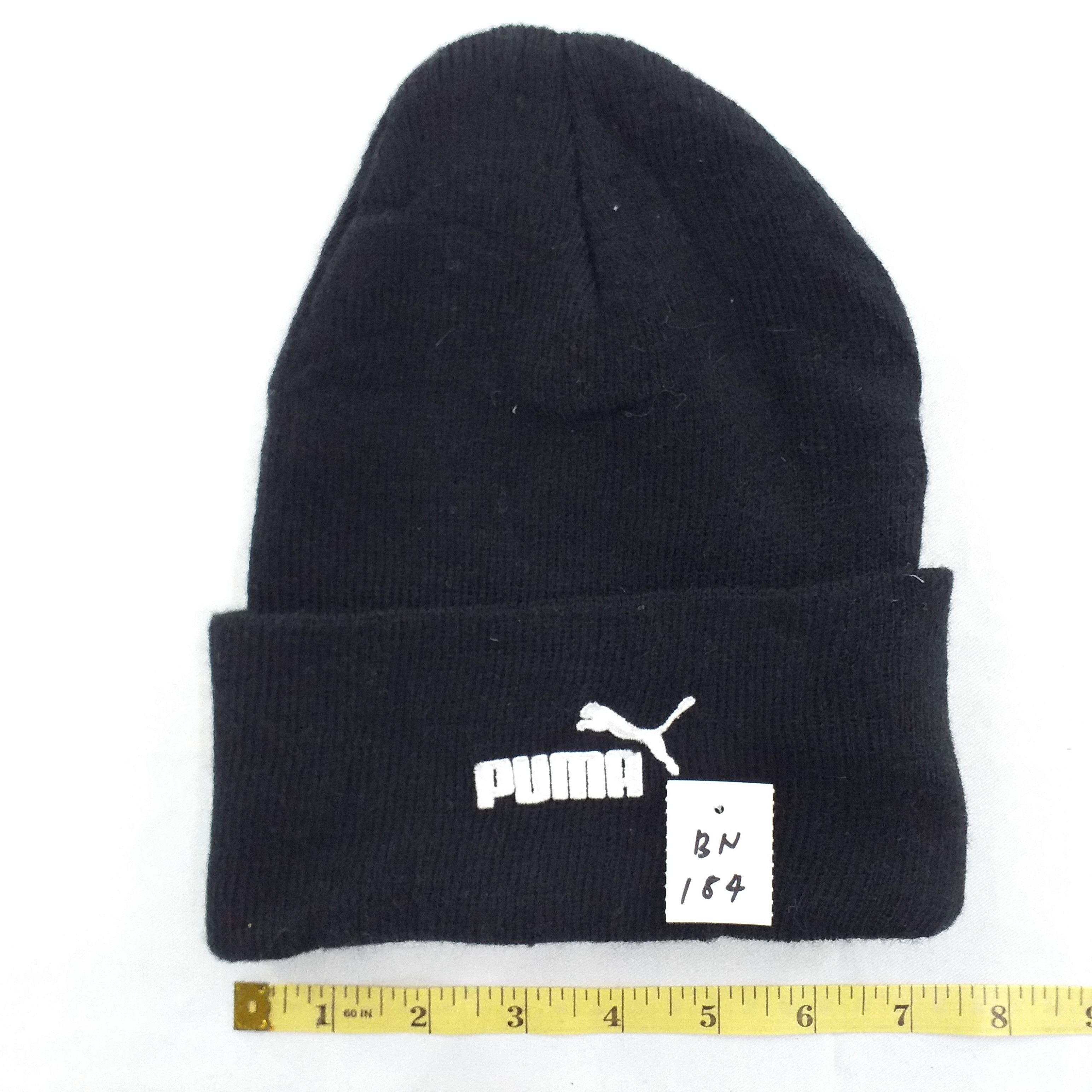 Puma Puma Logo Embroidery Snow Cap Hat Beanie -BN184 Size ONE SIZE - 3 Thumbnail