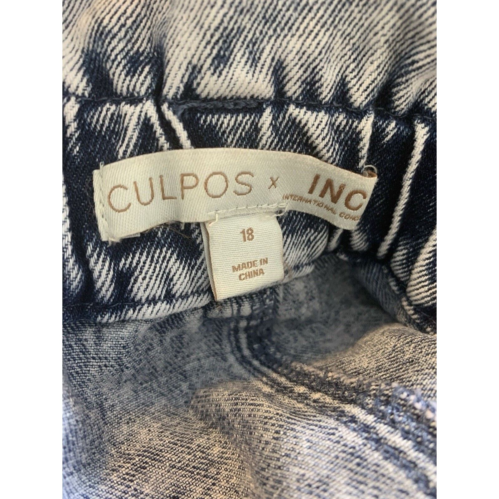 Other CULPOS X INC Denim Designer Jeans Size 18 NWT Size 40" / US 18 - 13 Thumbnail