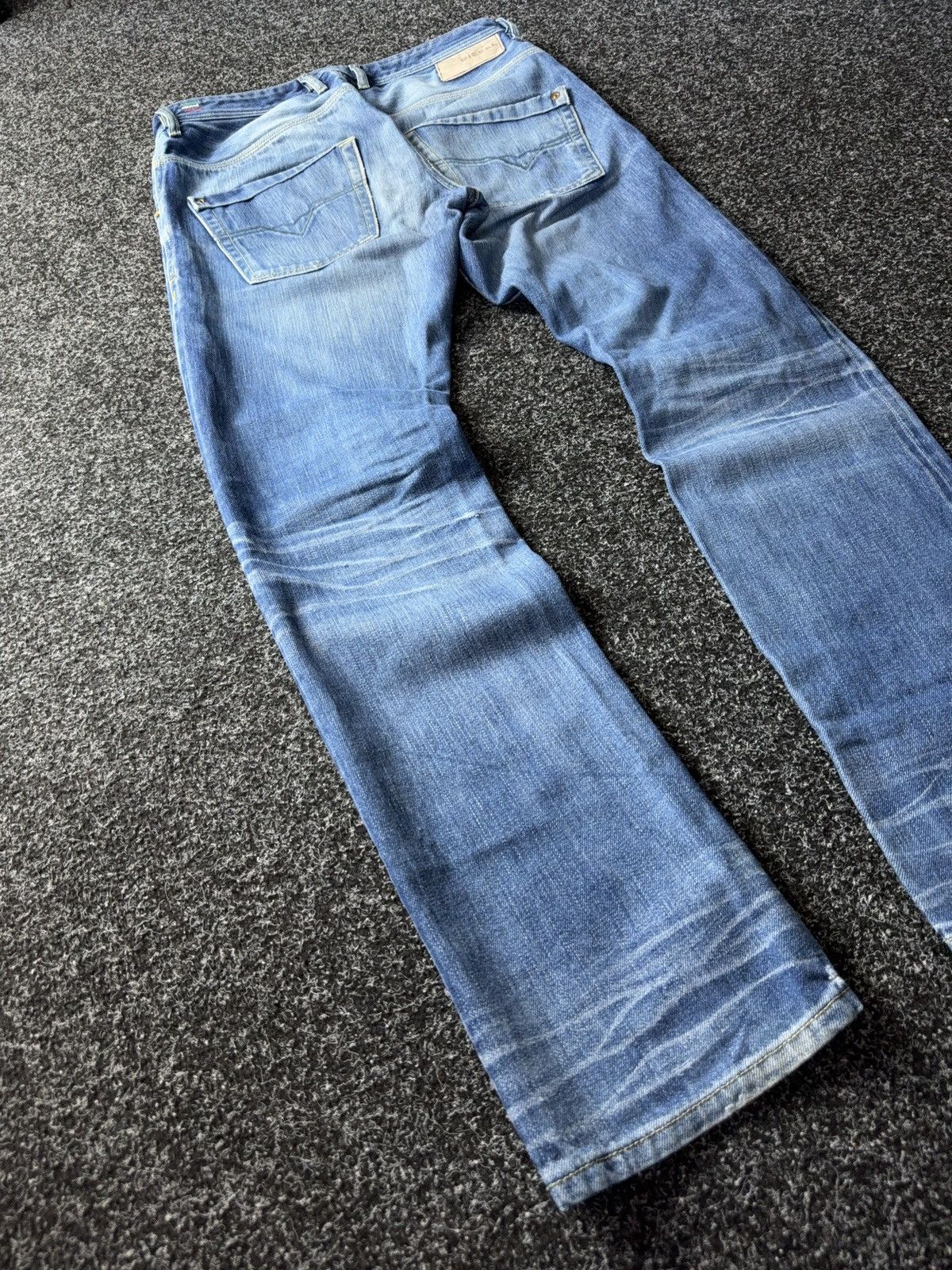 Diesel Vintage 00s Y2K Diesel Luxury Krooley Denim pants Jeans Size US 30 / EU 46 - 14 Thumbnail