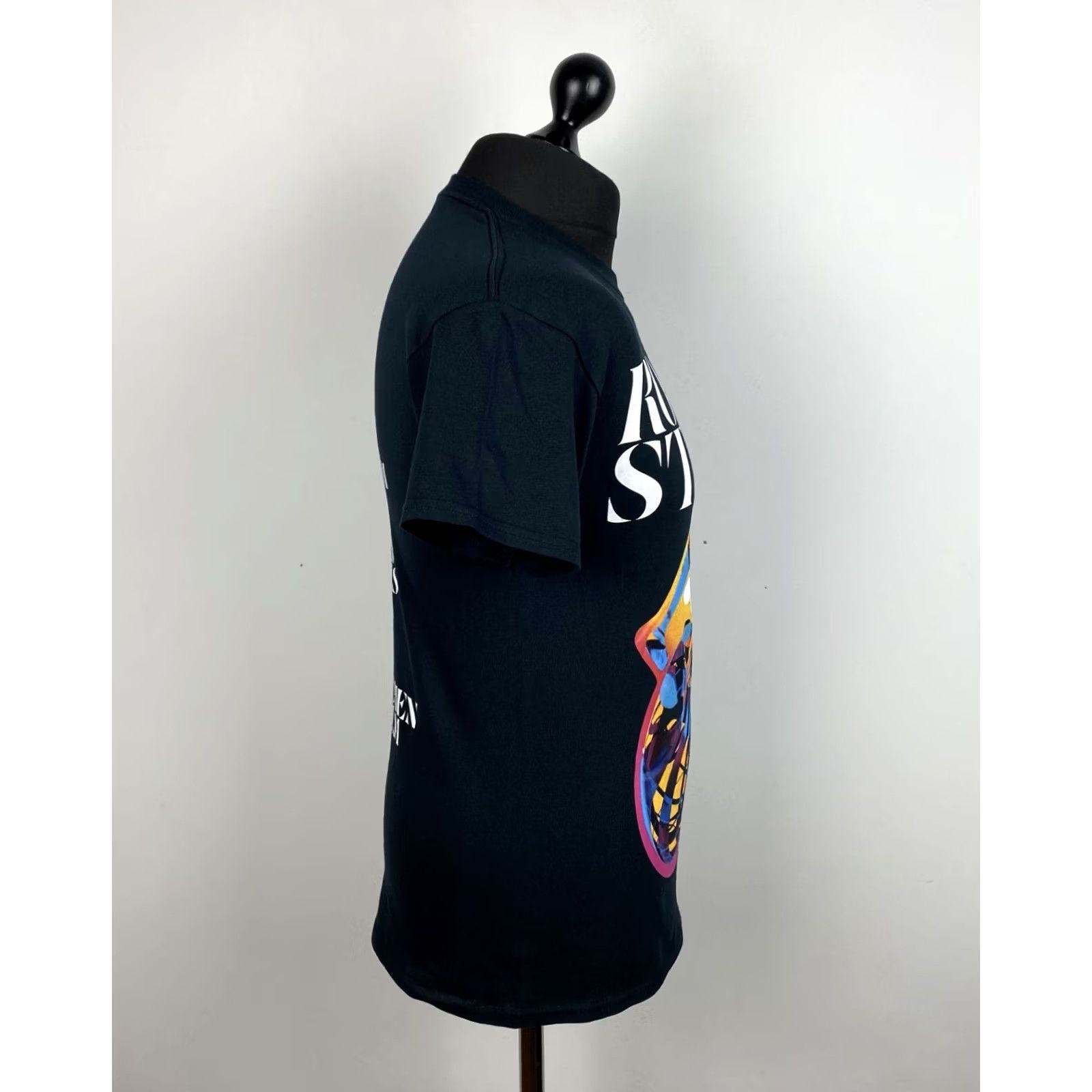 Vintage Rolling Stones 2022 Eurorean tour band tee Shirt Mens S Black Size US S / EU 44-46 / 1 - 2 Thumbnail